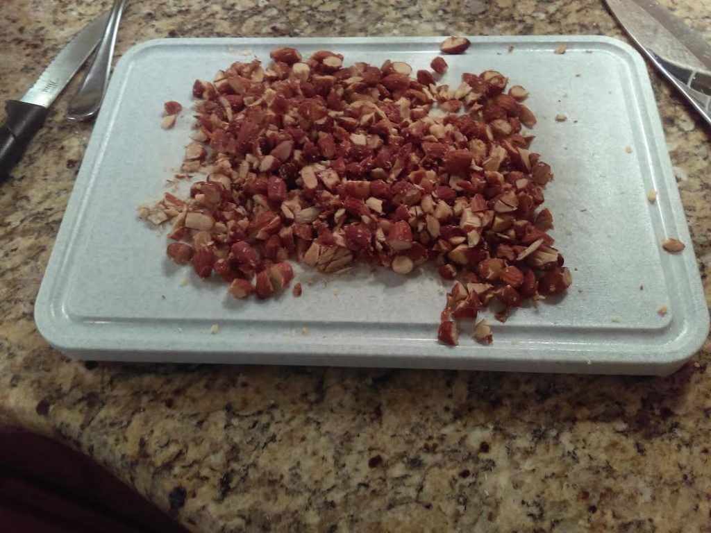 Chopped, Roasted Almonds