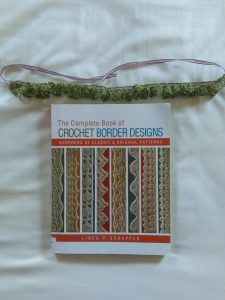 Border Crochet Book and Necklace