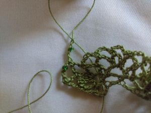 Crocheting Beads