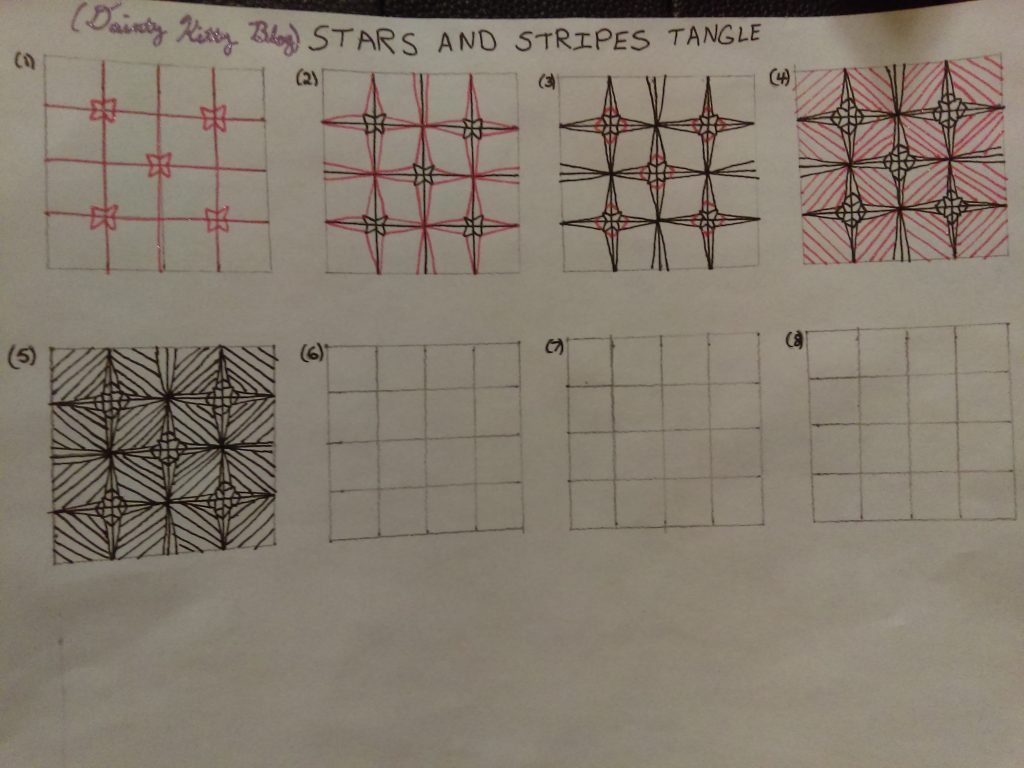 Stars and Stripes Tangle