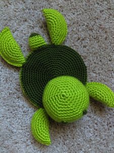 Crochet Coaster of the Turtle Variety – Dainty Kitty